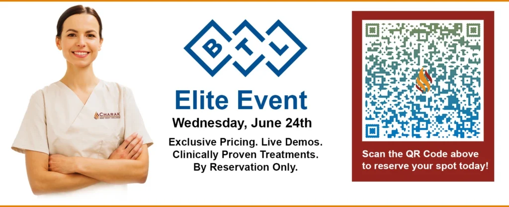 Elite Event - Wednesday June 24th. Exclusive pricing. Live demos. Clinically proven results. By reservation only.